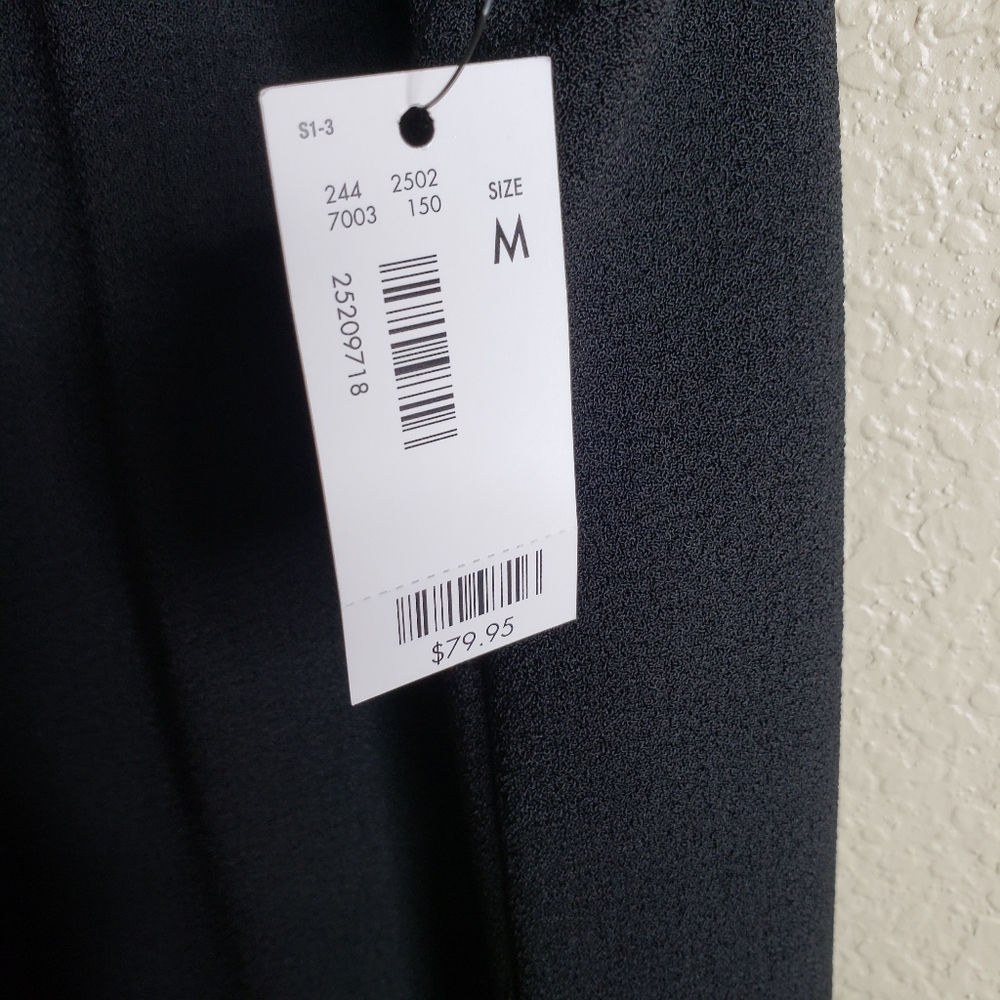 4 for $30 SALE!! The Limited NWT Black Sleeveless Duster Medium - Picture 4 of 7